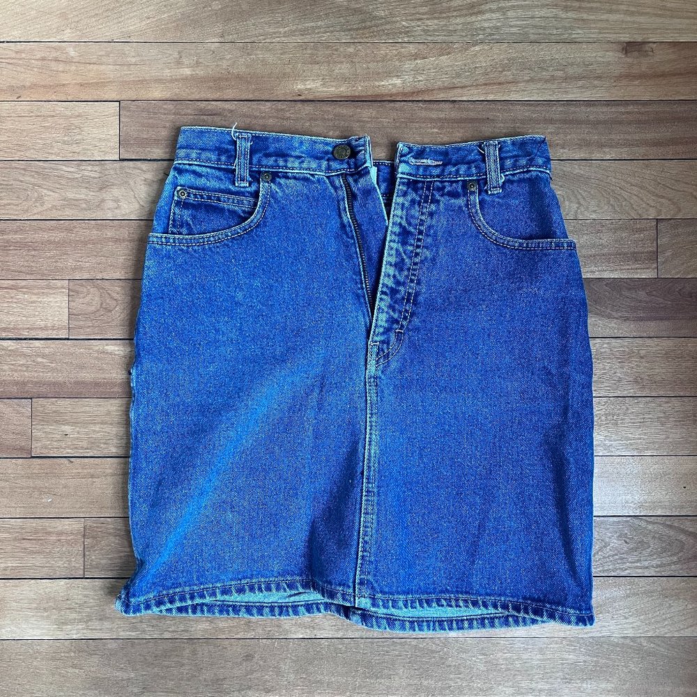 Vintage Calvin Klein Denim Skirt